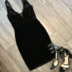 Short Velvet Dress Sz SMALL